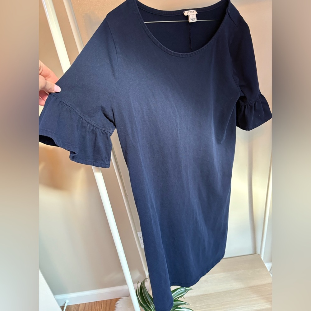 J. Crew Classic Navy Short Sleeve Top